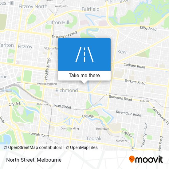 North Street map