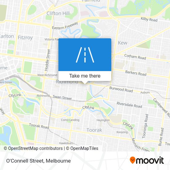 O'Connell Street map