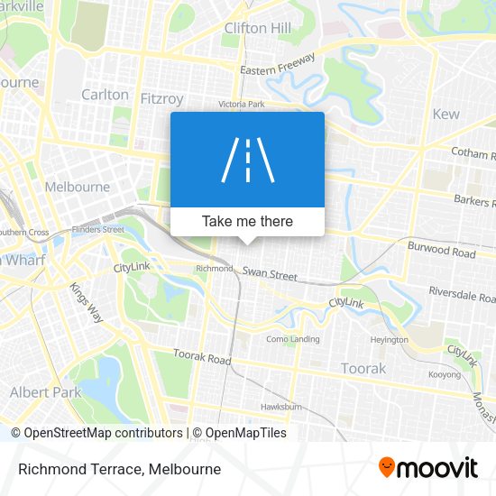 Richmond Terrace map
