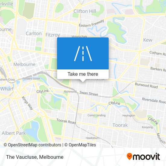 The Vaucluse map