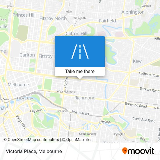 Victoria Place map