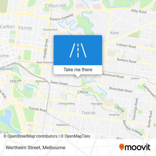Wertheim Street map