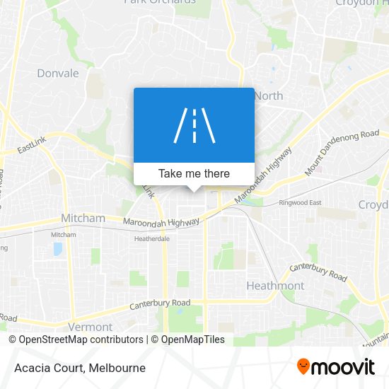 Acacia Court map