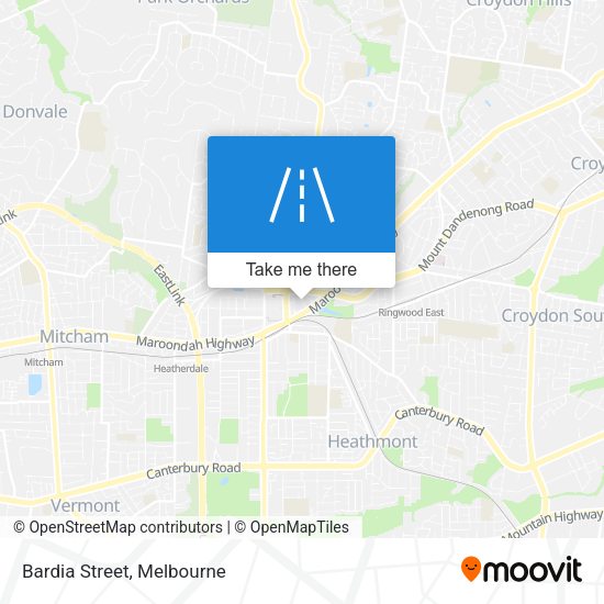 Bardia Street map
