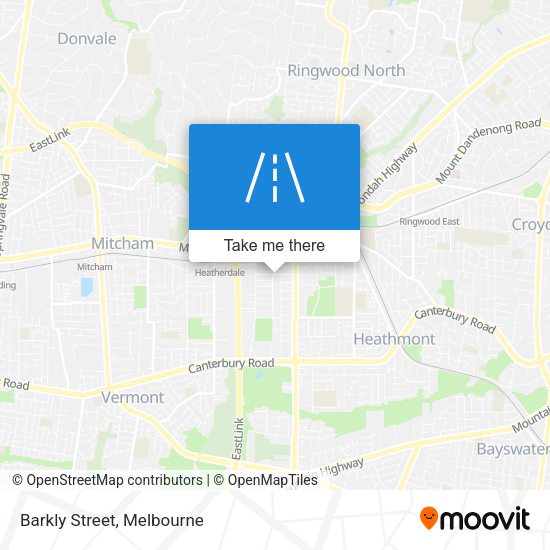 Barkly Street map