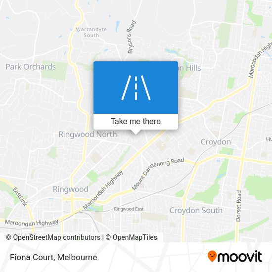 Fiona Court map