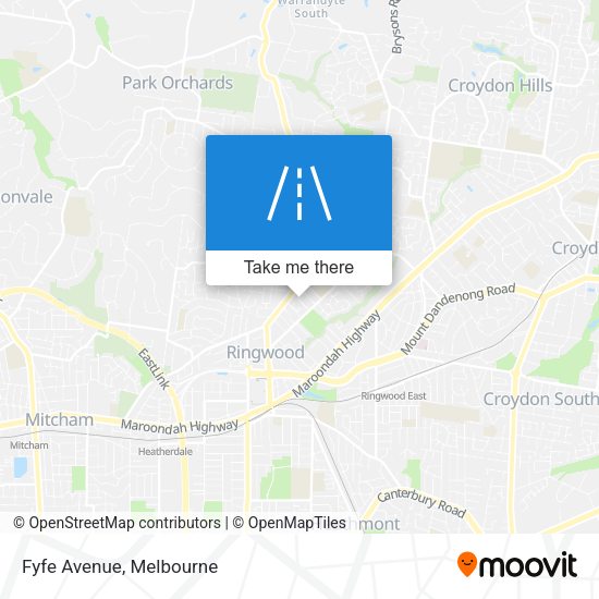 Fyfe Avenue map