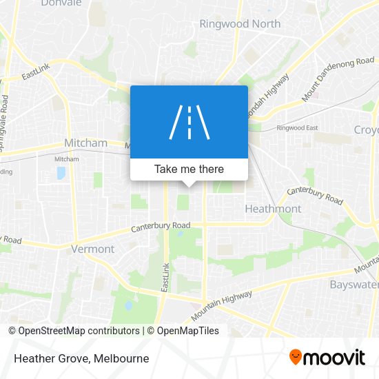 Heather Grove map