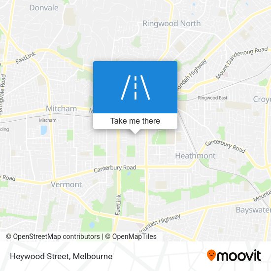 Heywood Street map