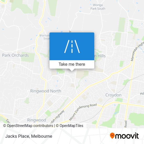 Jacks Place map