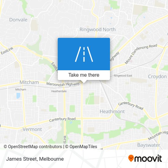 James Street map