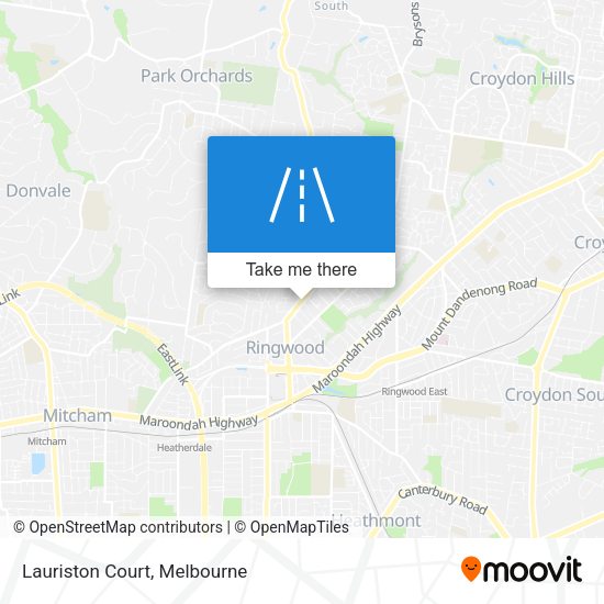 Lauriston Court map
