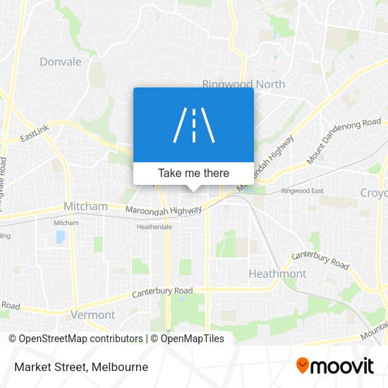 Market Street map