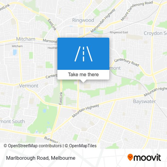 Marlborough Road map