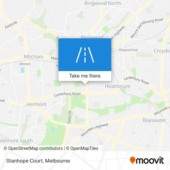 Stanhope Court map