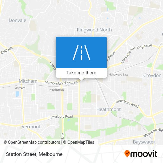 Station Street map