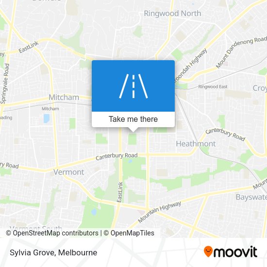 Sylvia Grove map