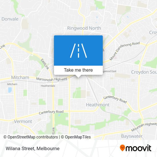 Wilana Street map