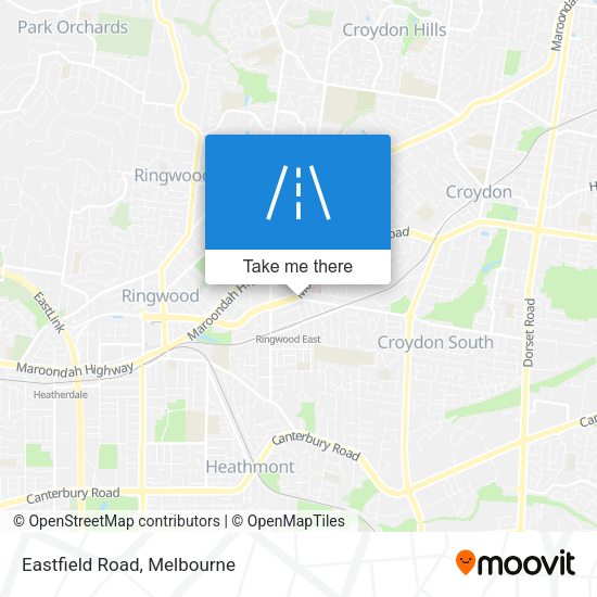 Eastfield Road map