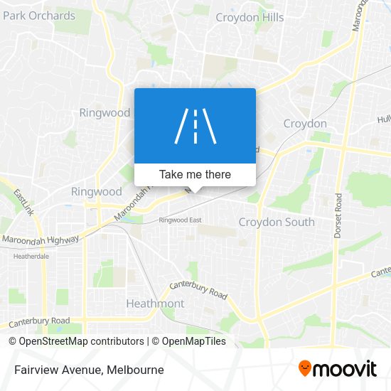 Fairview Avenue map
