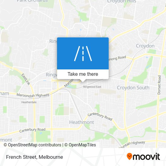 French Street map