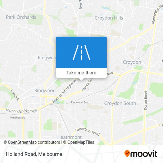 Holland Road map