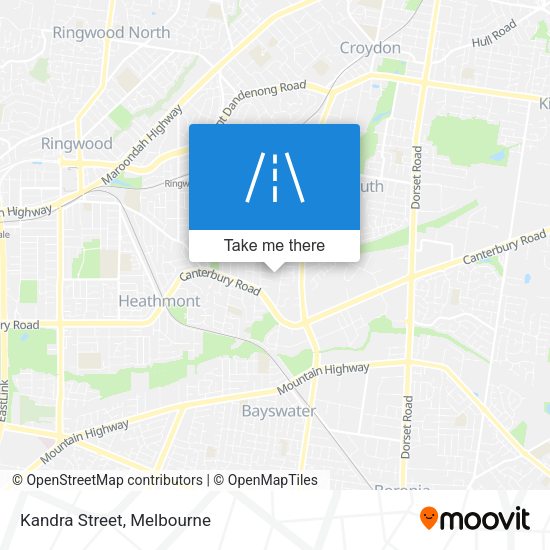 Kandra Street map