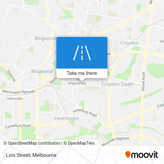 Lois Street map