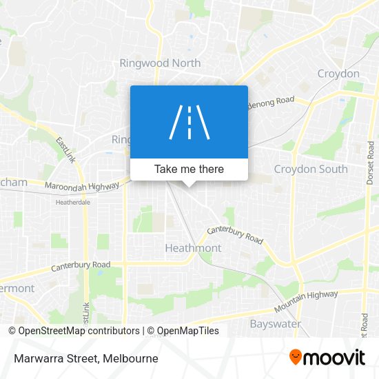 Marwarra Street map