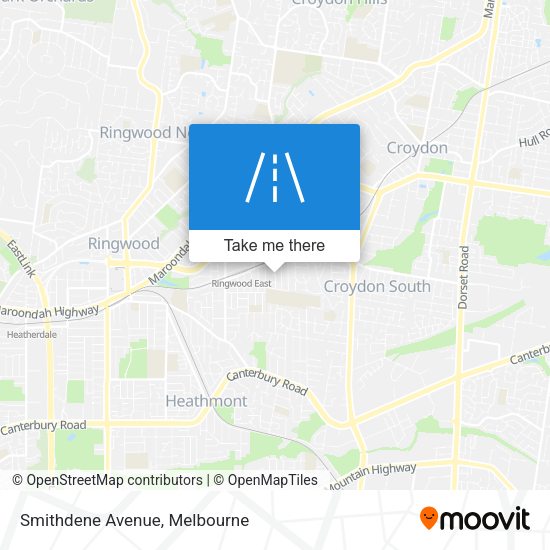 Smithdene Avenue map