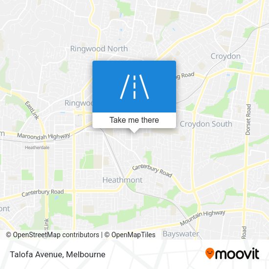 Talofa Avenue map