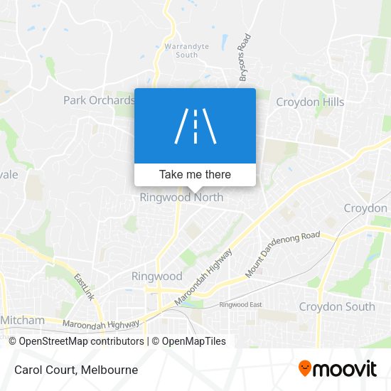 Carol Court map