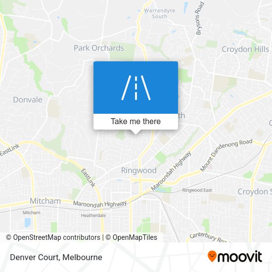 Denver Court map