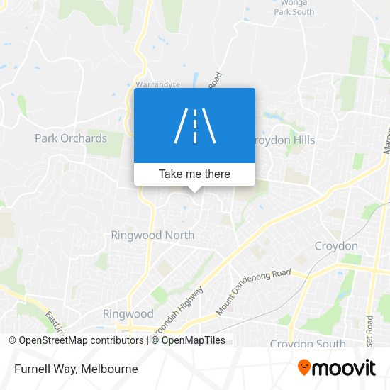 Furnell Way map
