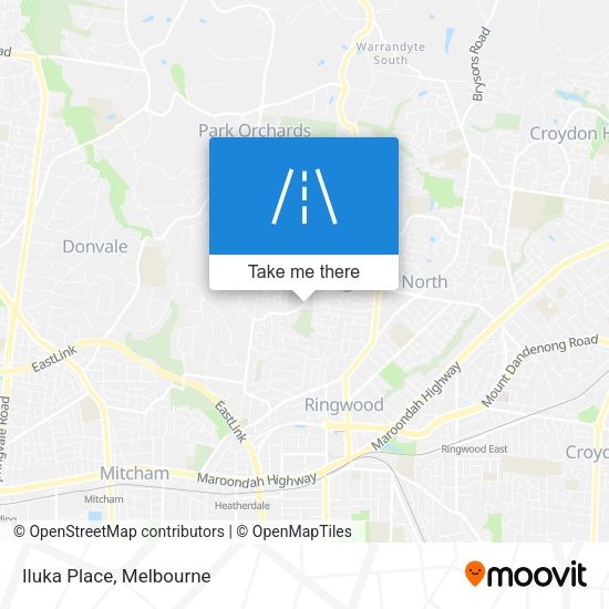 Iluka Place map