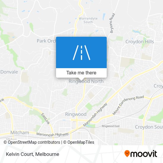 Kelvin Court map