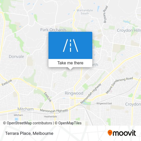 Terrara Place map