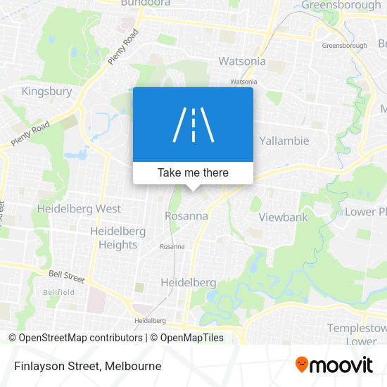Finlayson Street map