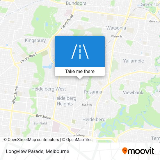 Longview Parade map