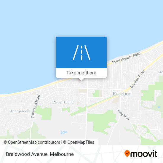 Braidwood Avenue map