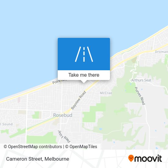 Cameron Street map