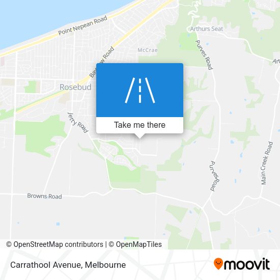 Carrathool Avenue map