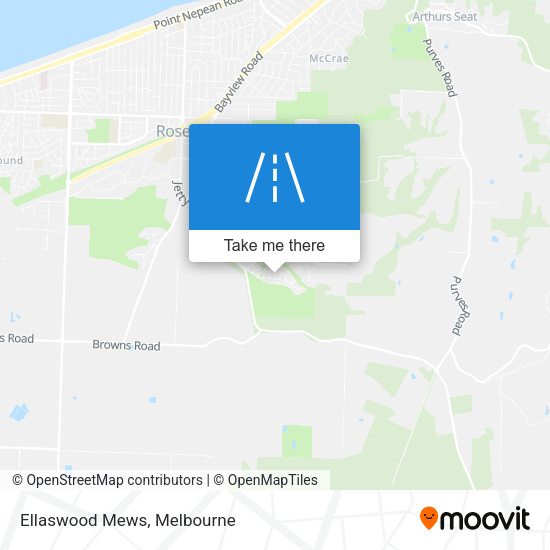 Ellaswood Mews map