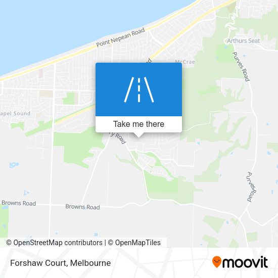 Forshaw Court map