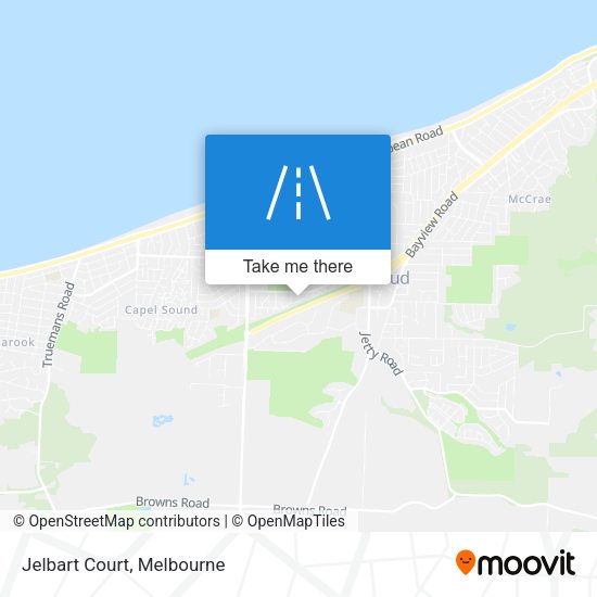 Jelbart Court map