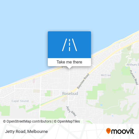 Jetty Road map