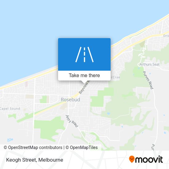 Keogh Street map