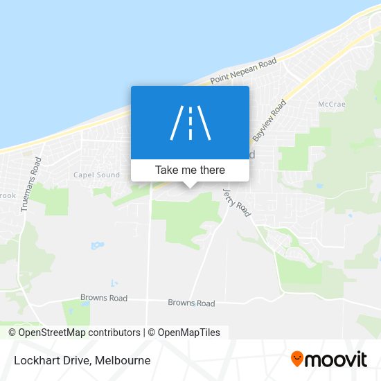Lockhart Drive map