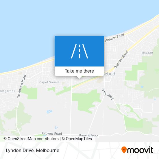 Lyndon Drive map