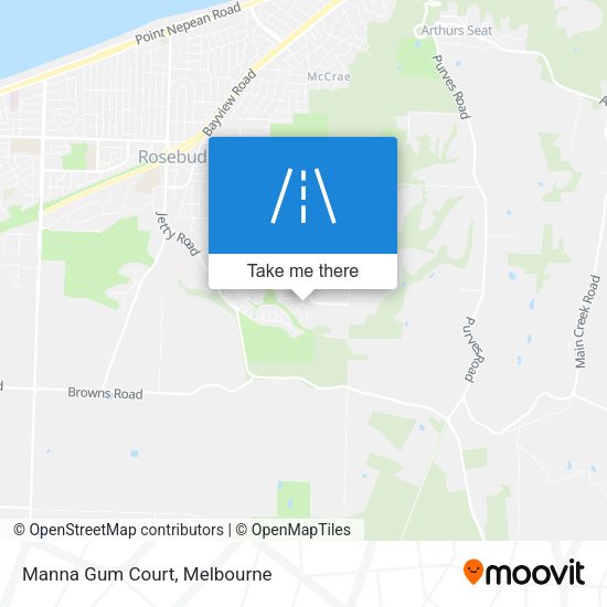 Manna Gum Court map